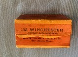 WINCHESTER VERY EARLY Box of .32 Caliber - 12 of 12