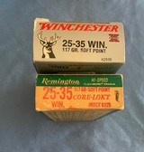 WINCHESTER 25-35 WIN. 2 FULL BOXES - 8 of 13