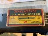 WINCHESTER .33 Caliber - 2 vintage full boxes - 22 of 22