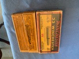 WINCHESTER .33 Caliber - 2 vintage full boxes - 6 of 22