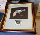 CASULL ARMS CO. AFTON, CO. 22 REVOLVER w/ Signed Print and Book Gun Case - 9 of 17