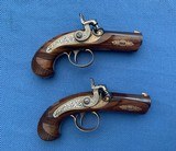 HENRY DERRINGER 24 KARAT GOLD MOUNTED PAIR - 13 of 17