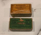 TWO BOXES OF 25 AUTO VINTAGE AMMO - 1 of 7