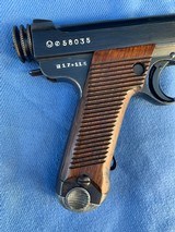 JAP NAMBU TYPE 14 WW2 -LARGE TRIGGER-MATCHING NUMBER MAG - ORIGINAL HOLSTER - 3 of 15
