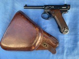 JAP NAMBU TYPE 14 WW2 -LARGE TRIGGER-MATCHING NUMBER MAG - ORIGINAL HOLSTER - 1 of 15