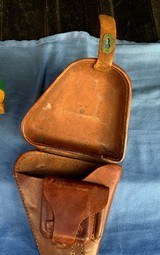 JAP NAMBU TYPE 14 WW2 -LARGE TRIGGER-MATCHING NUMBER MAG - ORIGINAL HOLSTER - 4 of 15