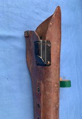M1 CARBINE WW2 ORIGINAL LEATHER SCABBARD - 7 of 18