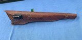 M1 CARBINE WW2 ORIGINAL LEATHER SCABBARD - 5 of 18