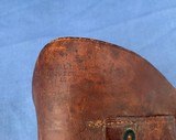 M1 CARBINE WW2 ORIGINAL LEATHER SCABBARD - 2 of 18