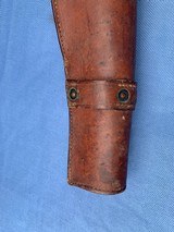 M1 CARBINE WW2 ORIGINAL LEATHER SCABBARD - 9 of 18