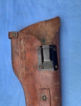 M1 CARBINE WW2 ORIGINAL LEATHER SCABBARD - 13 of 18