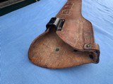M1 CARBINE WW2 ORIGINAL LEATHER SCABBARD - 11 of 18