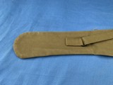 M1 CARBINE ORIGINAL WW2 CANVAS SCABBARD dated 1943 - 5 of 13