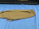 M1 CARBINE ORIGINAL WW2 CANVAS SCABBARD dated 1943 - 11 of 13