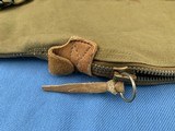 M1 CARBINE ORIGINAL WW2 CANVAS SCABBARD dated 1943 - 8 of 13