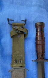 M4 WW2 M1 CARBINE BAYONET with M8 SCABBARD - 16 of 18