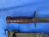 M4 WW2 M1 CARBINE BAYONET with M8 SCABBARD - 12 of 18