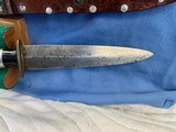 WW2 U.S.N. THEATER MADE FIGHTING KNIFE - 14 of 15