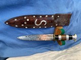 WW2 U.S.N. THEATER MADE FIGHTING KNIFE - 12 of 15