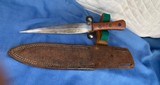 WW2 THEATER MADE FIGHTING KNIFE - 10 of 12