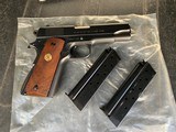 COLT
1911 COMBAT COMMANDER MODEL 70 SERIES- 38 SUPER Caliber- New in Original Box and Paperwork - 14 of 16