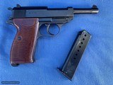 WALTER P38 WW2 Original DATED 1943 with HARD HOLSTER made by CWW DATED 1943 - 6 of 16