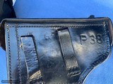 WALTER P38 WW2 Original DATED 1943 with HARD HOLSTER made by CWW DATED 1943 - 13 of 16
