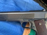 COLT 1911A1 W.B. INSPECTED SERIAL number 825452 - 16 of 17