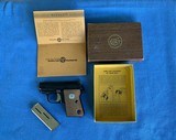 COLT JUNIOR 25 AUTO- ORIGINAL BOX and PAPERWORK - 10 of 20