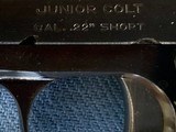 COLT JUNIOR “RARE “ 22 SHORT ONLY “ NEW In ORIGINAL BOX and PAPERWORK - 17 of 24