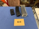 HECKLER AND KOCH G3 RIFLE 5 magazines and original instruction manual