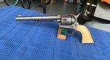 COLT SAA - circa 1874 - 7 1/2” - FACTORY IVORY GRIPS - 1 of 19