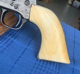 COLT SAA - circa 1874 - 7 1/2” - FACTORY IVORY GRIPS - 14 of 19