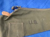 M1 CARBINE CANVAS CASE 1944 - RICE O’NEILL SHOE CO. ORIGINAL WW2 - 2 of 7