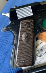 COLT 1911 38 SUPER- NEAR MINT ! COLT FACTORY LETTER - 4 of 19