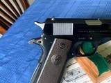 COLT 1911 38 SUPER- NEAR MINT ! COLT FACTORY LETTER - 3 of 19