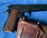 COLT 1911A1 WW2 - BRITISH LEND LEASE with HOLSTER - 7 of 18