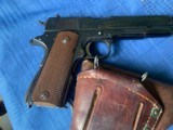 COLT 1911A1 WW2 - BRITISH LEND LEASE with HOLSTER - 5 of 18