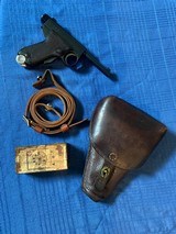 BABY NAMBU - MATCHING MAG - HOLSTER and BOX of Original AMMO - 20 of 25