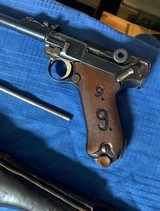 LUGER ARTILLERY 9MM with HOLSTER AND TOOLS - 4 of 23