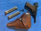 LUGER DWM with 2 MATCHING MAGS and HOLSTER and MATCHING NUMBER TOOL - 21 of 25