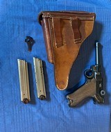 LUGER DWM with 2 MATCHING MAGS and HOLSTER and MATCHING NUMBER TOOL - 22 of 25