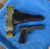 COLT 1911A1 W.B. INSPECTED with 1942 dated HOLSTER - 2 of 18