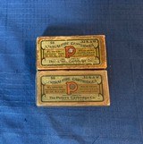 ANTIQUE BOX of 32 S&W - PETERS CARTRIDGE CO. 2 Boxes - 12 of 12