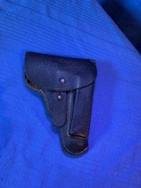 WW2 CZ27 NAZI MARKED with “PEBBLE LEATHER HOLSTER - 3 of 22