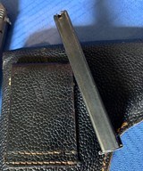 WW2 CZ27 NAZI MARKED with “PEBBLE LEATHER HOLSTER - 15 of 22