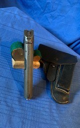 WW2 CZ27 NAZI MARKED with “PEBBLE LEATHER HOLSTER - 18 of 22