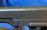 WW2 CZ27 NAZI MARKED with “PEBBLE LEATHER HOLSTER - 5 of 22