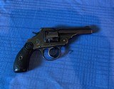 IVER JOHNSON REVOLVER ANTIQUE in 32 Cal . With HOLSTER - 2 of 16