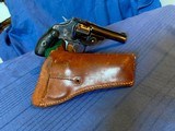 IVER JOHNSON REVOLVER ANTIQUE in 32 Cal . With HOLSTER - 1 of 16